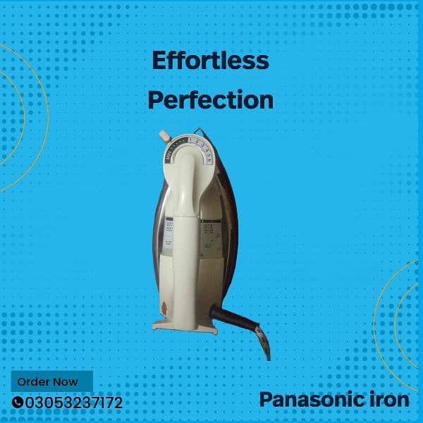 panasonic dry iron 1