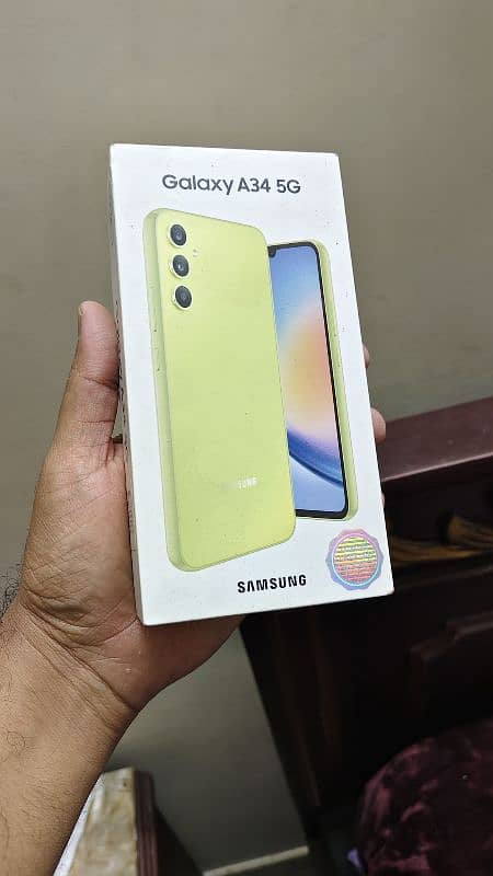 Samsung A34 (8/256) urgent sale 4