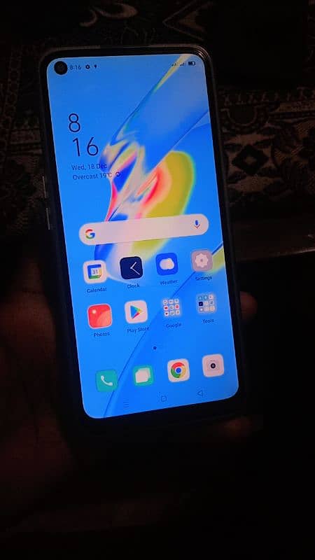 oppo a54 4gb 128gb mobile and charger finger not work and ok exchange 1