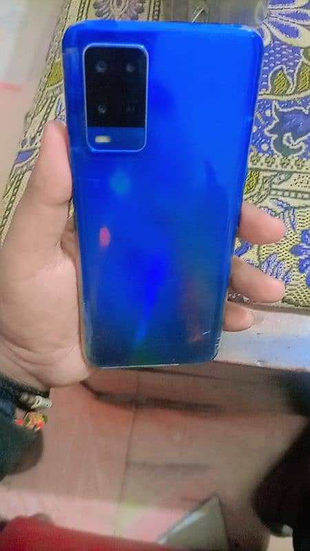 oppo a54 4gb 128gb mobile and charger finger not work and ok exchange 3