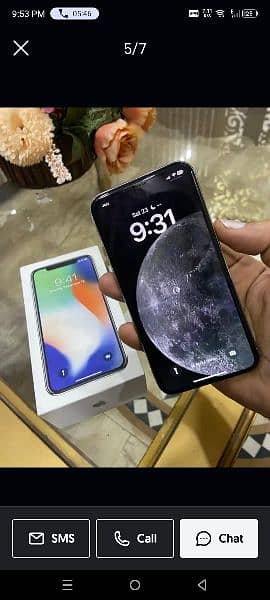 IPHONE X 256 GB - PTA APPROVED - WHITE (NEW TYPE) WITH BOX 1