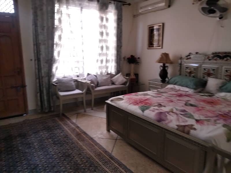 F. 11 Fully Furnished 666 Sq. yards Ground Floor Real Pics attached Extra Land 9