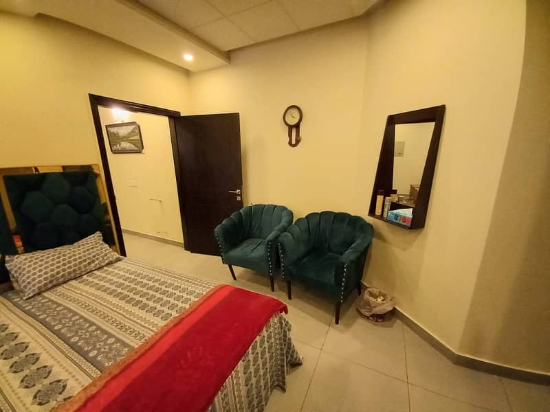 1 Bed fully Furnished Flat Available For Rent In Zarkon Heights G-15 Islamabad 5