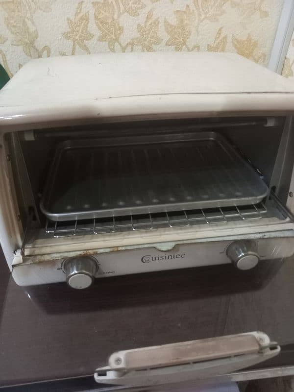 electric backing oven. 1