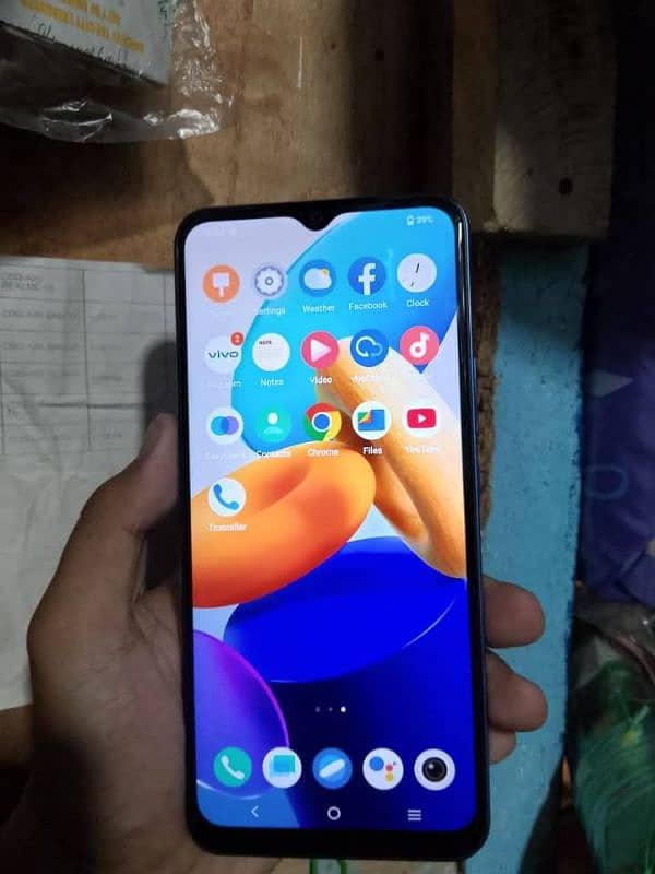 vivo y02t   4/64 good condition Full box 1