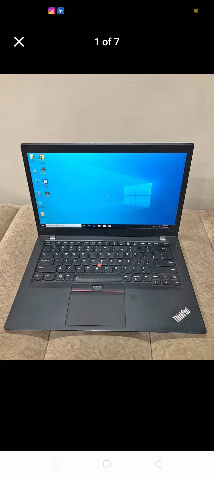 T470s (i7/6gen - Slim model) 1