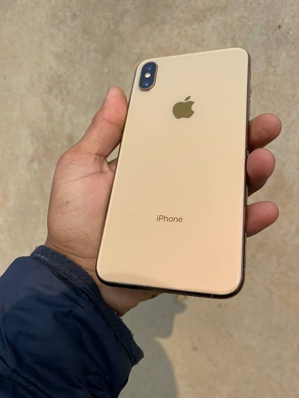 iPhone xsmax non pta factory  golden color bettery change 2