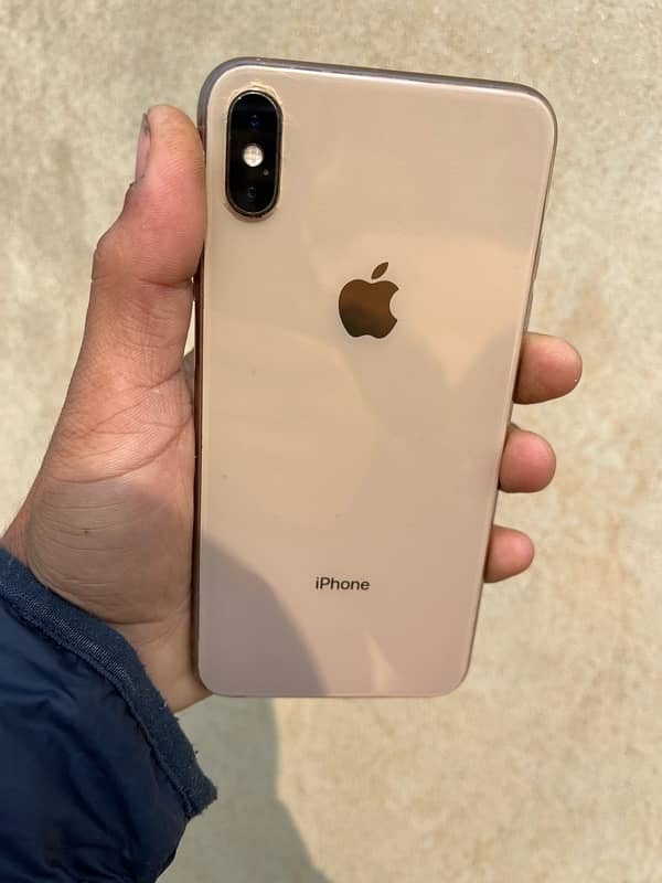 iPhone xsmax non pta factory  golden color bettery change 3