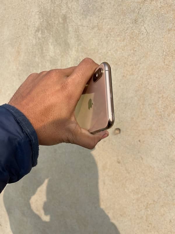 iPhone xsmax non pta factory  golden color bettery change 6