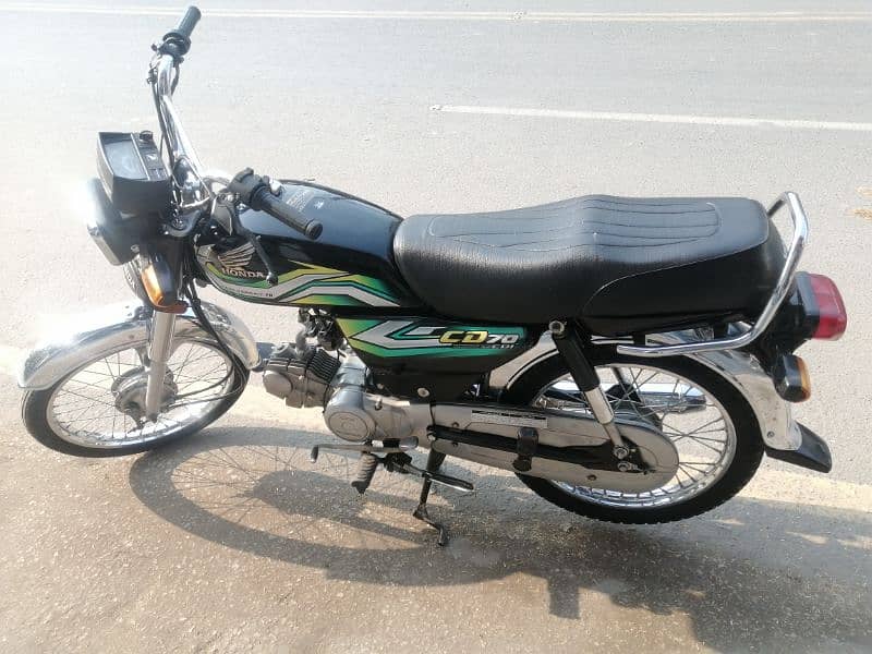 Honda CD 70 Model 2023 aplid for open invoice 1