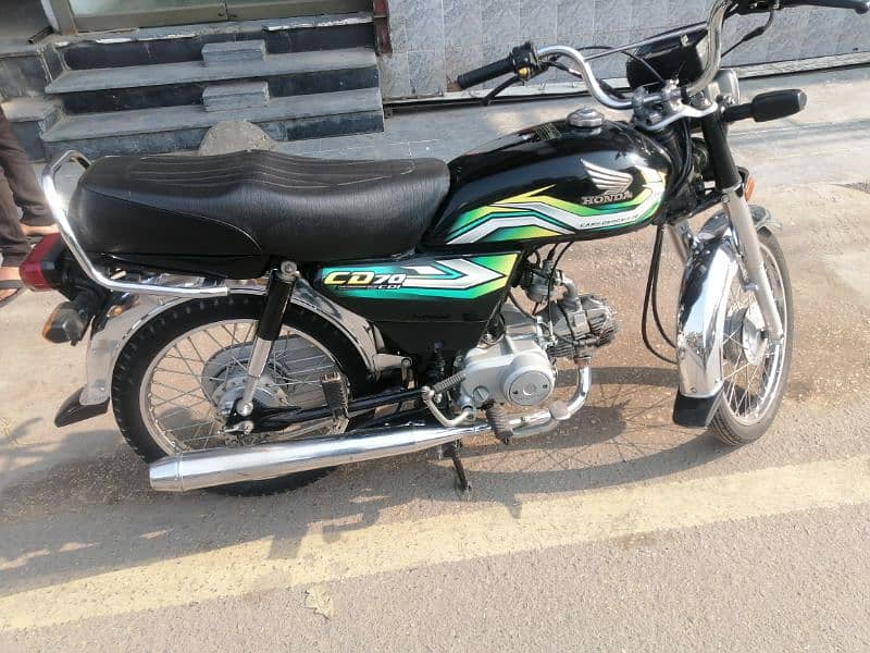 Honda CD 70 Model 2023 aplid for open invoice 3