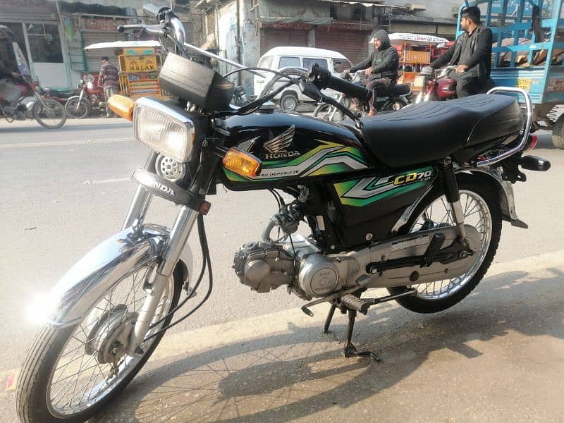 Honda CD 70 Model 2023 aplid for open invoice 5