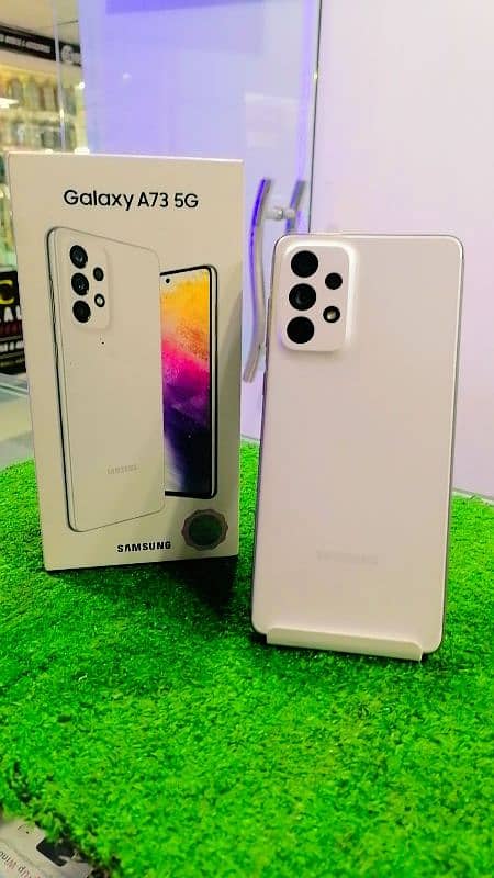 Samsung A73 5g  8/256 with box 0