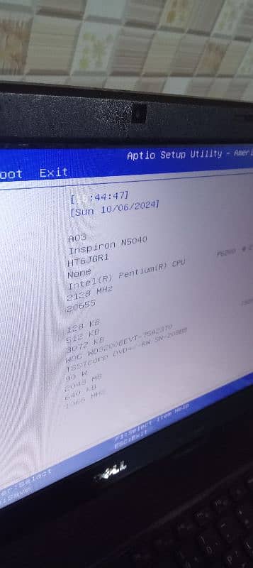 Dell laptop 4gp ram 0