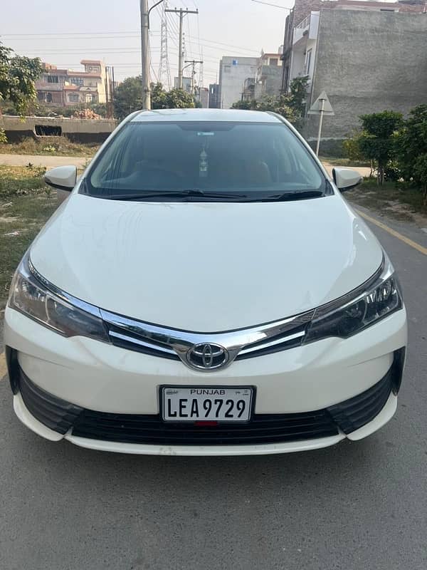 Toyota Corolla XLI 2017 model new shape 1