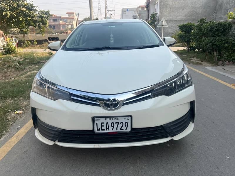 Toyota Corolla XLI 2017 model new shape 4