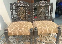 2 wooden chairs for sale