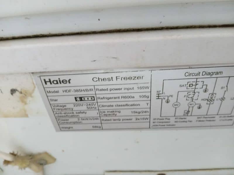 Haier inverter deep freezer 1