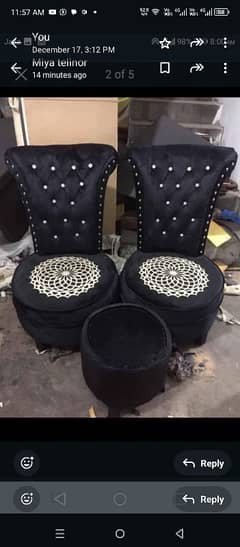 coffee table and chair set