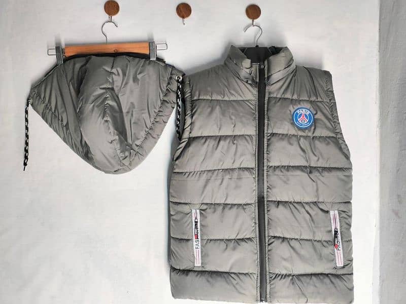 men's parachute plain puffer jacket 2