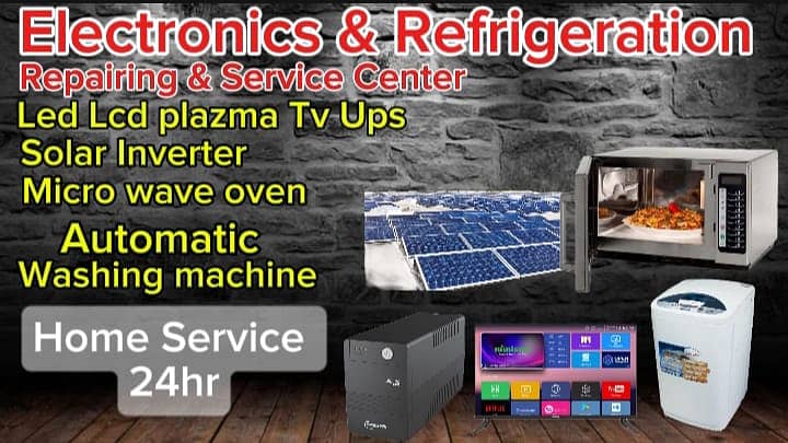 ELD,LCD TV REPAIR | PlAMA TV | FRIDG,AC,DC INVERTER-REPAIRING,CENTER 0