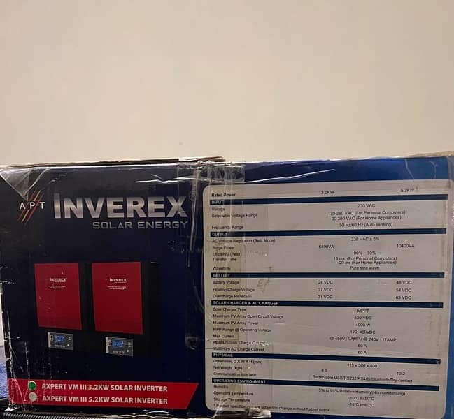 3.2 kv inverex invert 6