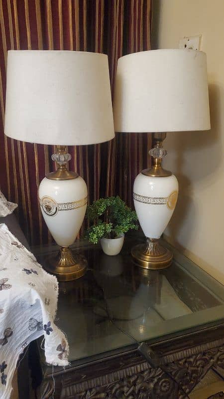 Lamp pair for sale Versace design 0