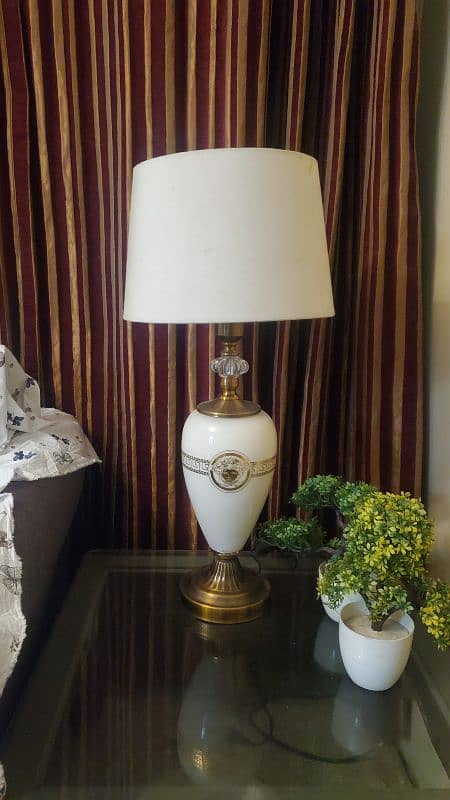 Lamp pair for sale Versace design 3