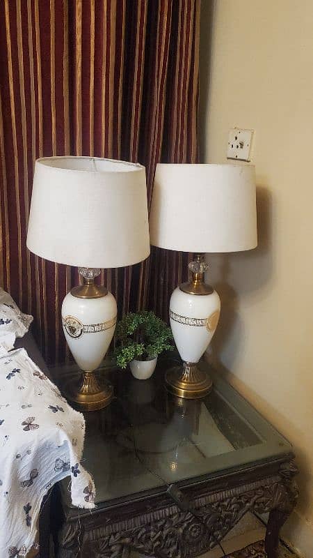 Lamp pair for sale Versace design 6