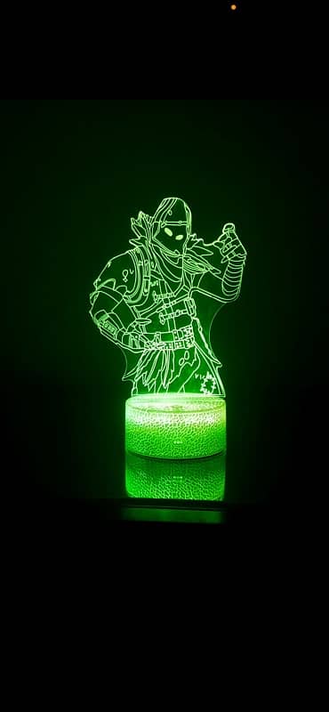 3D anime illusion night light lamps 12