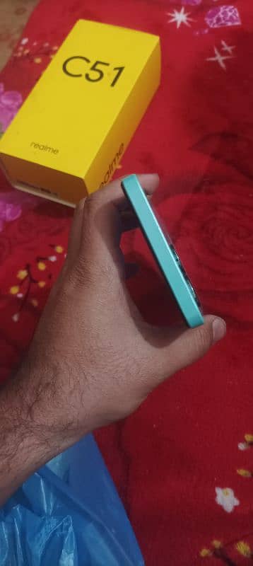 Realme c51 3/64 he box and mobile 5