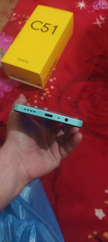 Realme c51 3/64 he box and mobile 6