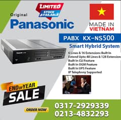 Panasonic PABX KX-NS500 Smart Hybrid System (PTA Approved)