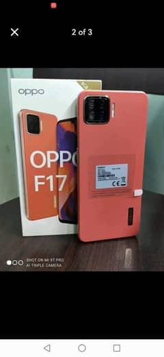 oppo F17 8/128 lush condition