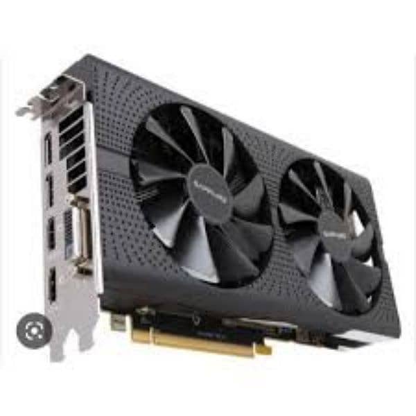 Msi Rx 570 8Gb Graphic Card For Sale in Used 0