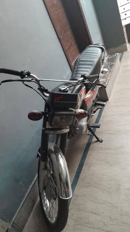 Honda CG 125 model 2022 urgent for sale in good condition 0