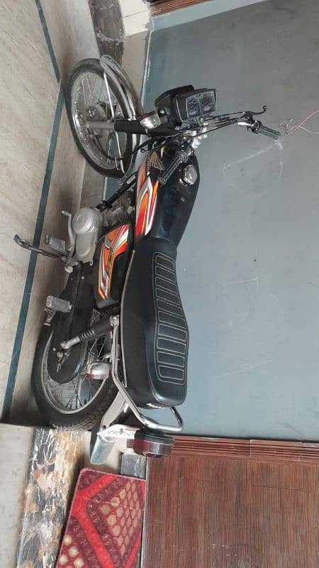 Honda CG 125 model 2022 urgent for sale in good condition 1