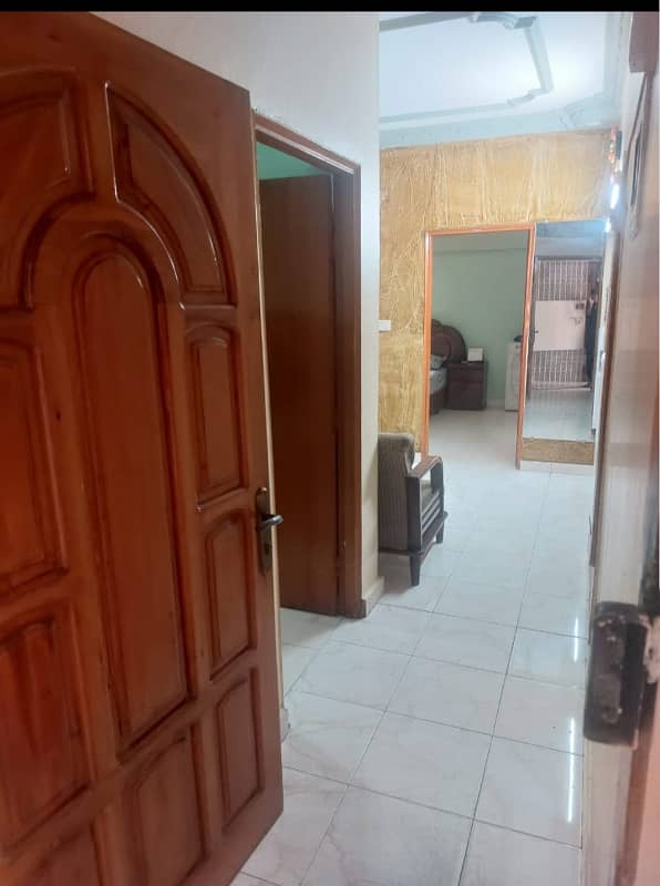 Well Maintained Flat With Roof Available For Sale In Sana Avenue Gulistan e Jauhar Block 12 10