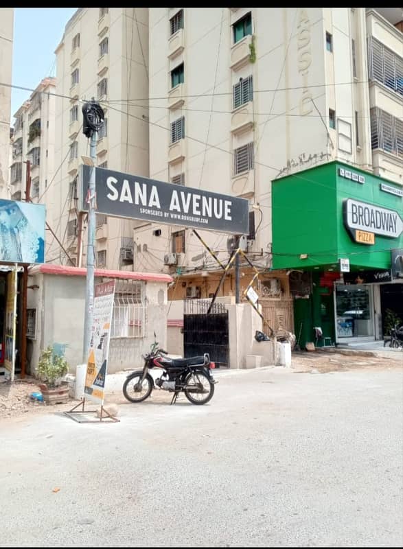 Well Maintained Flat With Roof Available For Sale In Sana Avenue Gulistan e Jauhar Block 12 11