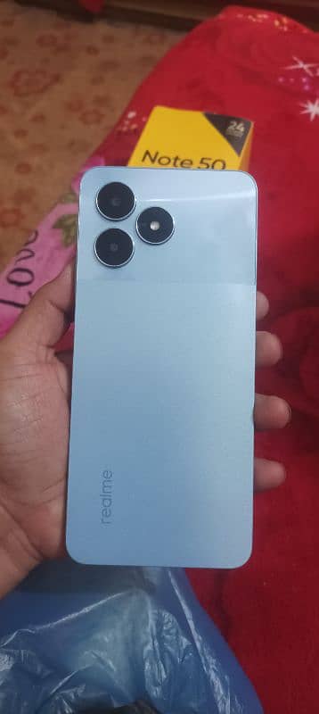 Realme note 50 complete box 1