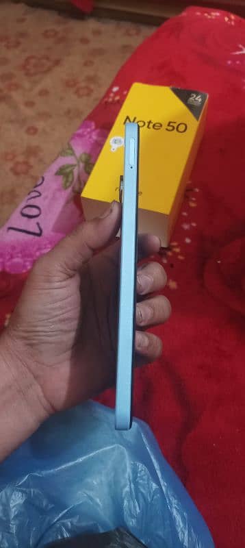 Realme note 50 complete box 3