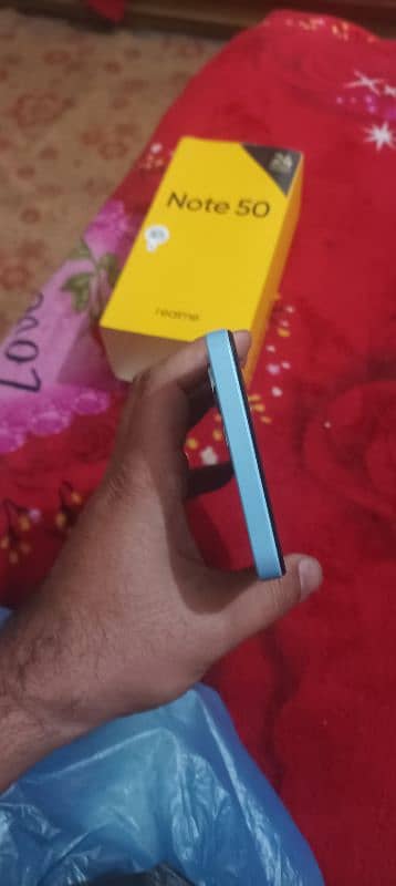 Realme note 50 complete box 5