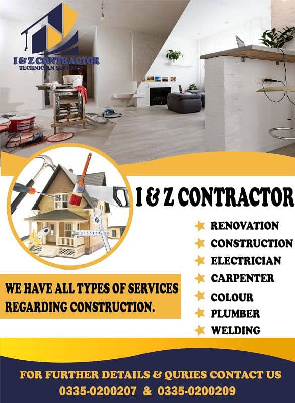 Construction, Renovation and interior decorator 1