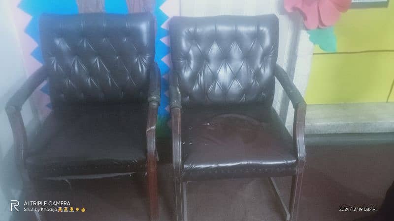 2 office chairs for sale 2