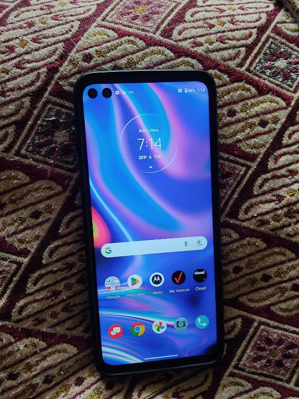 motorola one 5G UW 4/128 gb pta approved all ok set 0