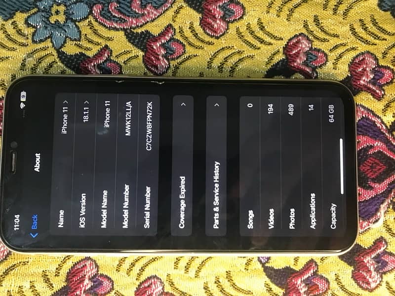 iPhone 11 non pta 10/10 condition 64 gb 6