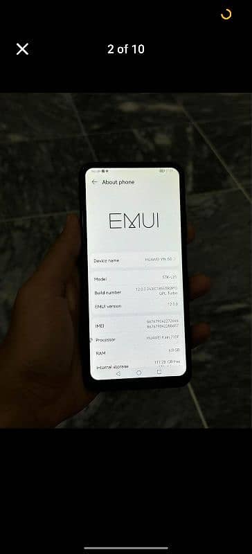 Huawei Y9S 6/128 All Ok urgent sale 7