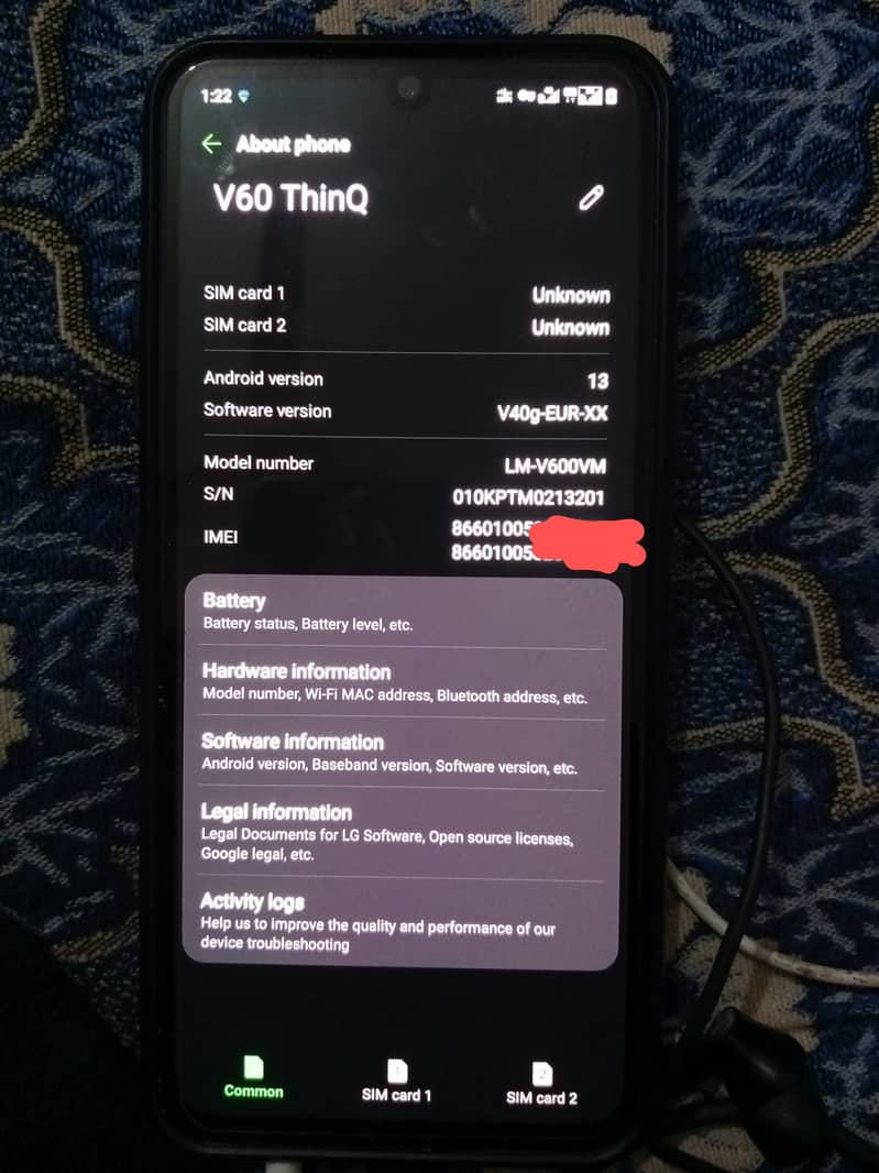 LG V60 Dual Sim 0