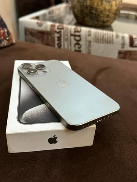 iPhone 15 pro max Natural factory unlocked 2