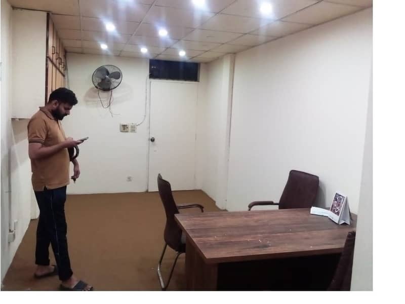 Fully Furnished Area 230 Square Feet Office Available For Rent Real Pictures In Main Boulevard Road Gulberg 3 Lahore 1